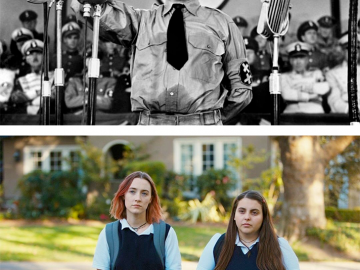 Visuels de Lycéens et apprentis 2025 – "Le Dictateur", "Lady Bird"